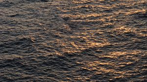 Preview wallpaper water, waves, wavy, sea