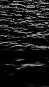 Preview wallpaper water, waves, wavy, bw