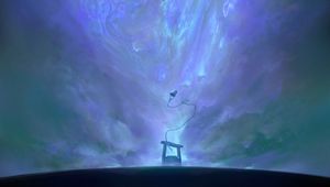 Preview wallpaper water well, sky, space, wind, art