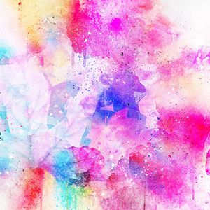 Preview wallpaper watercolor, spots, bright, pink