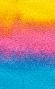 Preview wallpaper watercolor, stripes, multicolored, bright, texture