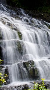 Preview wallpaper waterfall, cascade, landscape, nature