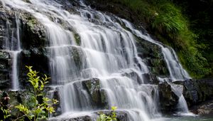 Preview wallpaper waterfall, cascade, landscape, nature