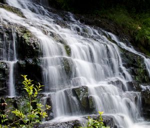 Preview wallpaper waterfall, cascade, landscape, nature