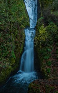 Preview wallpaper waterfall, landscape, cascade, nature