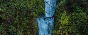 Preview wallpaper waterfall, landscape, cascade, nature