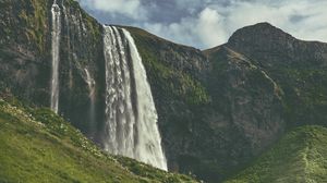 Preview wallpaper waterfall, river, cascade