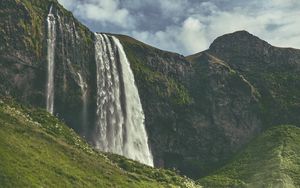 Preview wallpaper waterfall, river, cascade