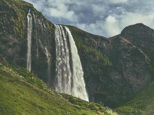 Preview wallpaper waterfall, river, cascade