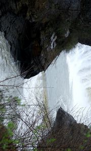 Preview wallpaper waterfall, river, landscape, nature