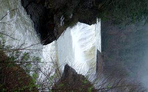 Preview wallpaper waterfall, river, landscape, nature