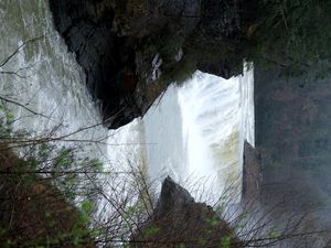 Preview wallpaper waterfall, river, landscape, nature