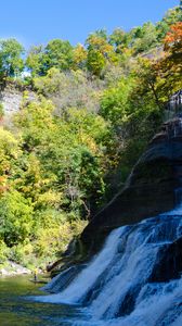 Preview wallpaper waterfall, river, landscape