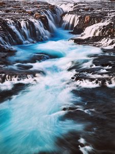Preview wallpaper waterfall, river, stream, water