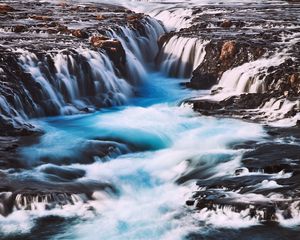 Preview wallpaper waterfall, river, stream, water