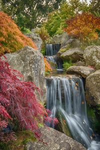 Preview wallpaper waterfall, stones, cascade, nature