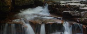 Preview wallpaper waterfall, stream, blocks, stones