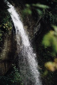 Preview wallpaper waterfall, stream, branches, spray
