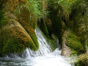 Preview wallpaper waterfall, stream, nature