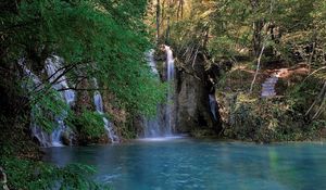 Preview wallpaper waterfall, water, nature