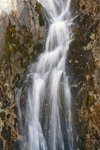 Preview wallpaper waterfall, water, stream, rock