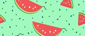 Preview wallpaper watermelon, pattern, berry, fruit