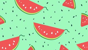 Preview wallpaper watermelon, pattern, berry, fruit