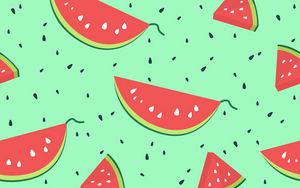Preview wallpaper watermelon, pattern, berry, fruit
