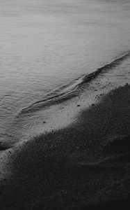 Preview wallpaper wave, coast, pebbles, sea