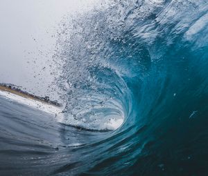 Preview wallpaper wave, ocean, spray