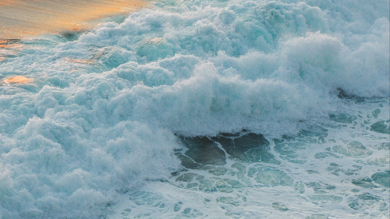 Wallpaper wave, ocean, water, surf