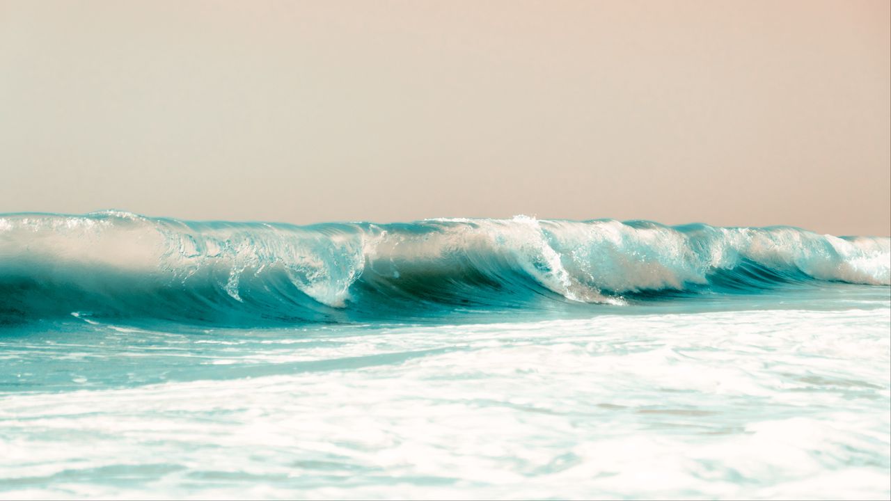 Wallpaper wave, ocean, water, nature