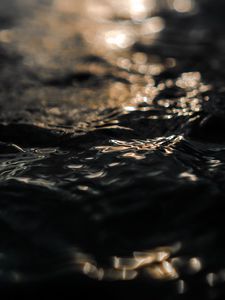 Preview wallpaper wave, ripples, water, surface