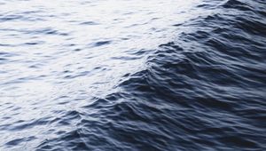 Preview wallpaper wave, sea, ripples, water