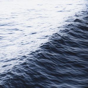 Preview wallpaper wave, sea, ripples, water