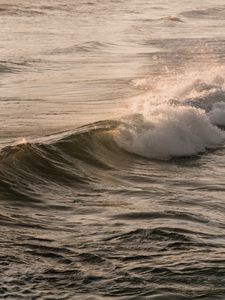 Preview wallpaper wave, sea, spray, water