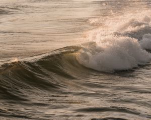Preview wallpaper wave, sea, spray, water