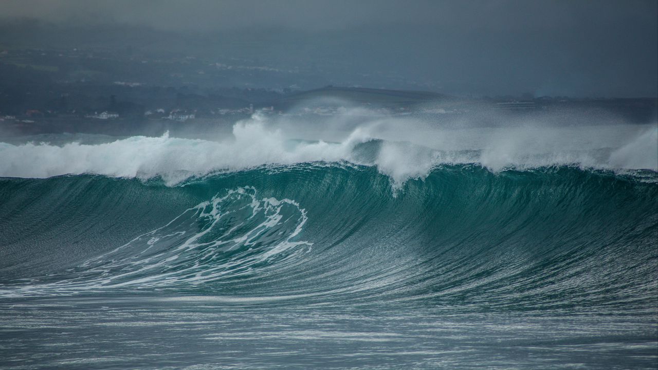 Wallpaper wave, sea, storm, water