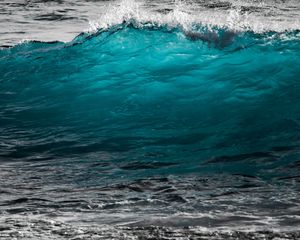 Preview wallpaper wave, sea, surf, ocean, foam, turquoise