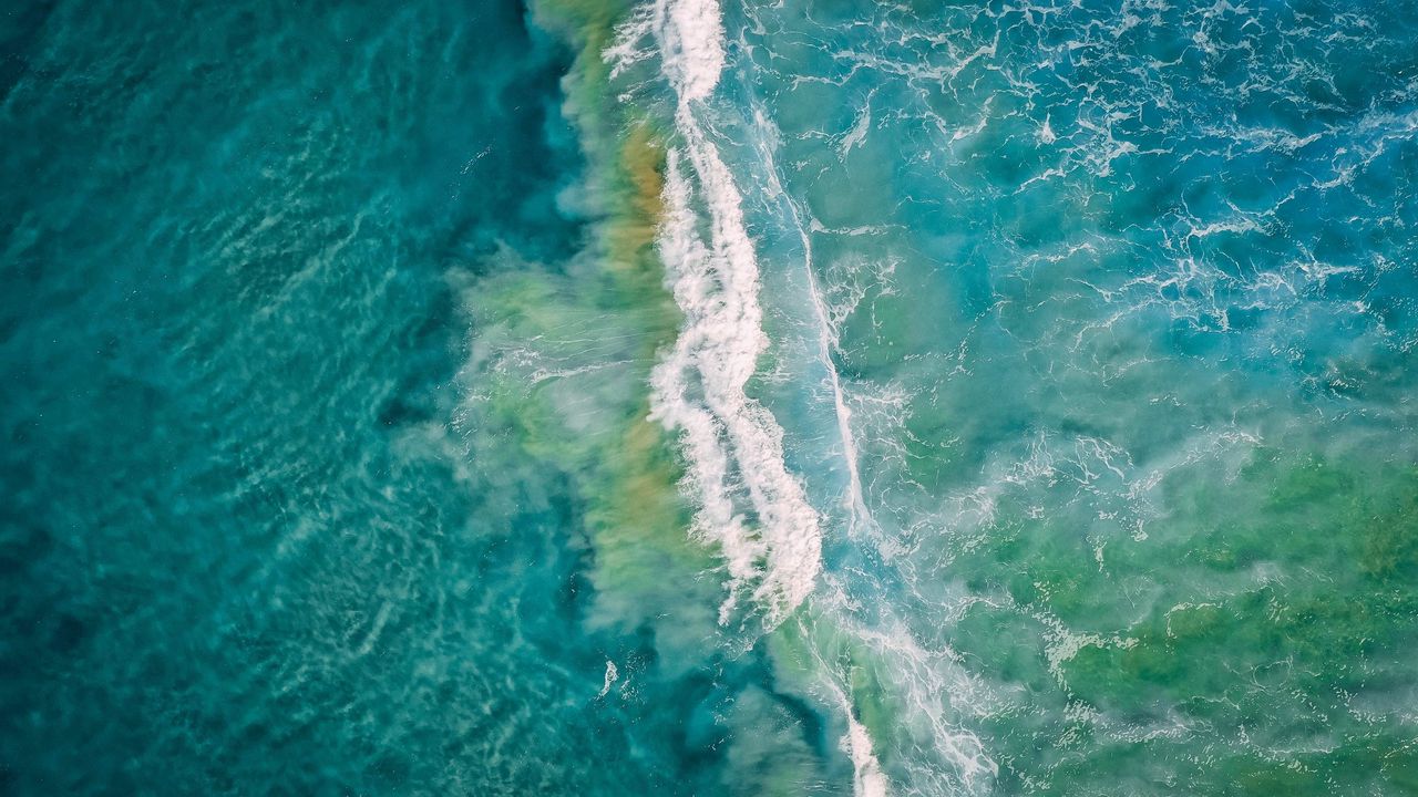 Wallpaper wave, sea, water, spray