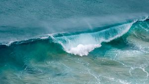 Preview wallpaper wave, sea, water, foam