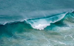 Preview wallpaper wave, sea, water, foam
