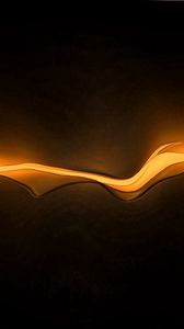 Preview wallpaper wave, shadow, fire, light