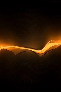 Preview wallpaper wave, shadow, fire, light
