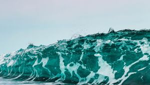 Preview wallpaper wave, spray, foam, sea