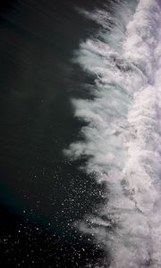 Preview wallpaper wave, surf, foam, ocean