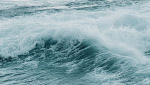Preview wallpaper wave, water, foam, sea
