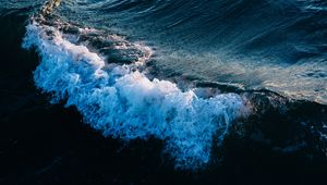 Preview wallpaper wave, water, ocean, storm