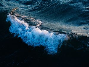 Preview wallpaper wave, water, ocean, storm