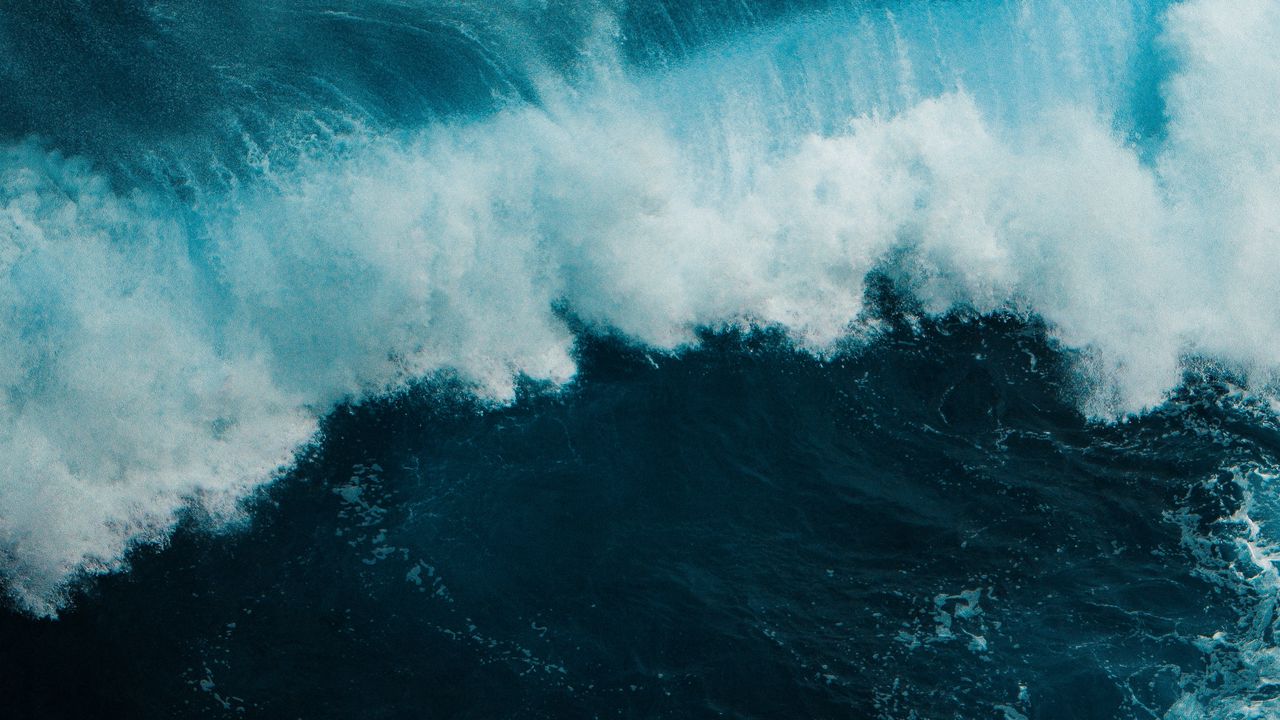 Wallpaper wave, water, sea